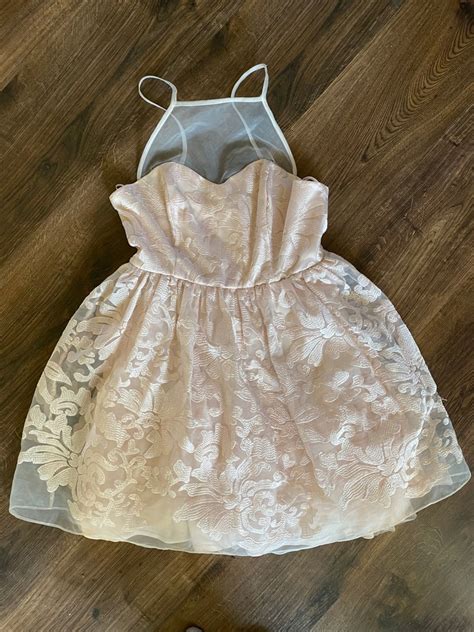 Ariana S Sukienka Pudrowy Nude Koronka Wesele Oficjalne Archiwum Allegro