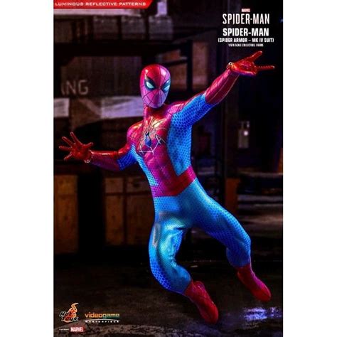 Hot Toys VGM43 Spider Man Spider Armor Mark 4 MK IV Suit Collectible Figure BIB Hobbies