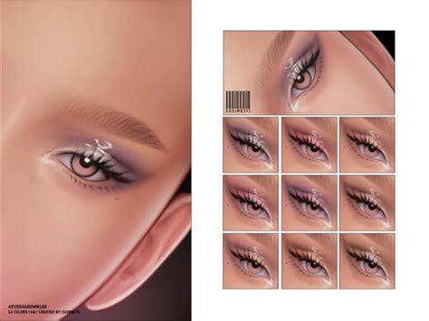 The Sims Resource Maxismatch Eyeshadow N4
