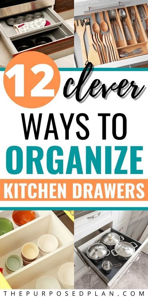 kitchen drawer organization ideas   kitchen drawer