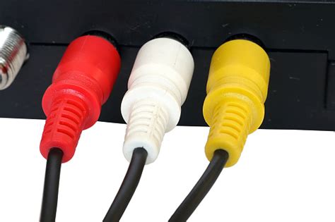 Rca Terminal Stock Photo - Download Image Now - Cable, 2015, Audio ...