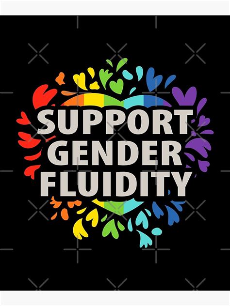 Support Gender Fluidity Gay Pride Month Lgbt Transgender Trans Queer Lgbtq Gay Ally