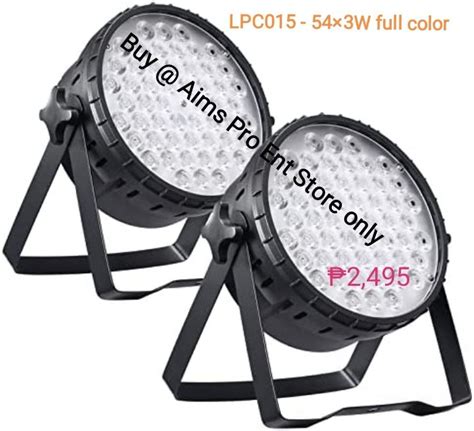 Big Dipper LPC015 Par Led, 54×3w 3 in 1 RGB full color | Lazada PH