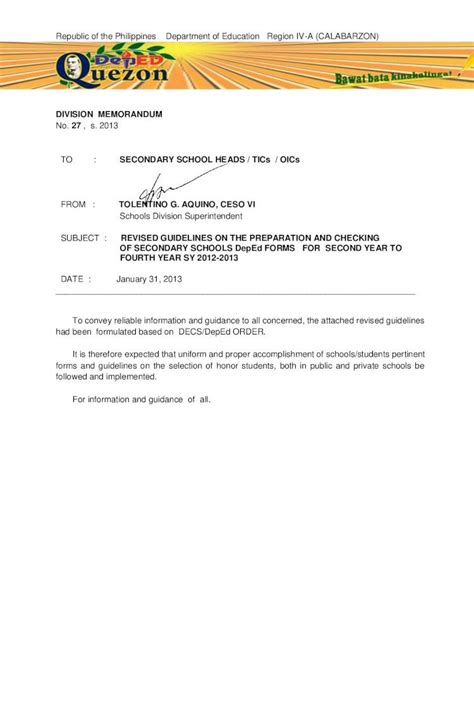 Pdf Deped Grading System For Ii Iv Secondary Dokumentips