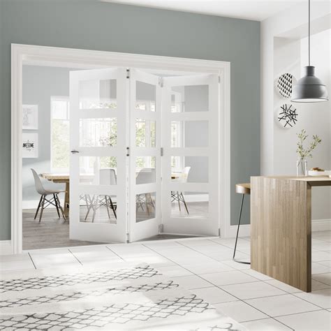 Deanta Internal White Primed Coventry Clear Glazed Door Door Superstore®