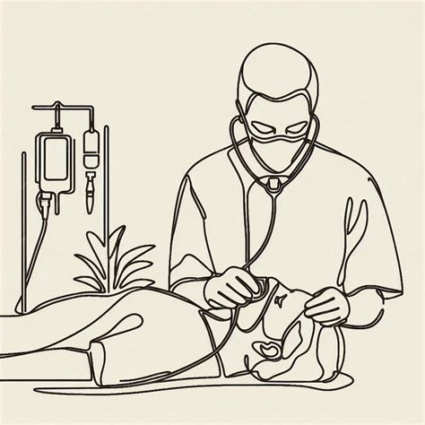 An anesthesiologist holds an anesthesiological mask in his hands