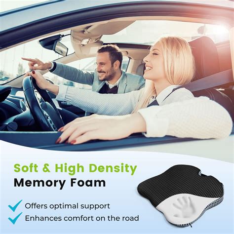 Snapklik Dreamer Car Wedge Seat Cushion For Car Seat Driver