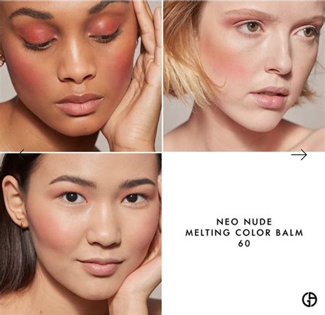 Giorgio Armani Neo Nude Melting Color Blush Balm Cheeks And Eyes Beauty Personal Care Face