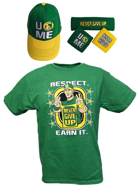 E.W.S. John Cena Earn The Day Boys Costume T-shirt Baseball India | Ubuy