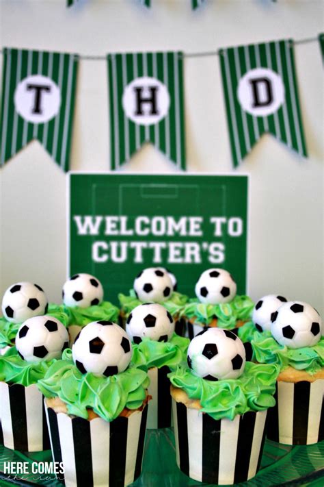 Soccer Birthday Party Ideas Here Comes The Sun