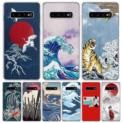 Funda De Tel Fono De Arte Japon S De Tokio Para Samsung Galaxy S S