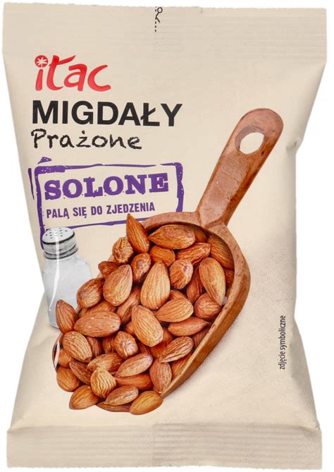 ITAC migdały prażone solone 80 g Drogeria Rossmann pl