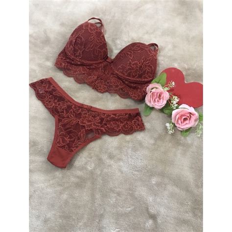 Conjunto De Lingerie Shopee Brasil
