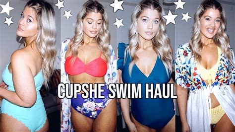 CUPSHE TRY ON BIKINI HAUL MIDSIZE CURVY SWIMWEAR TRY ON YouTube