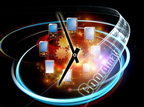 time  coordinate stock illustration illustration  concept