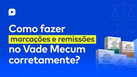 Como Fazer Marca Es E Remiss Es No Vade Mecum Corretamente Youtube