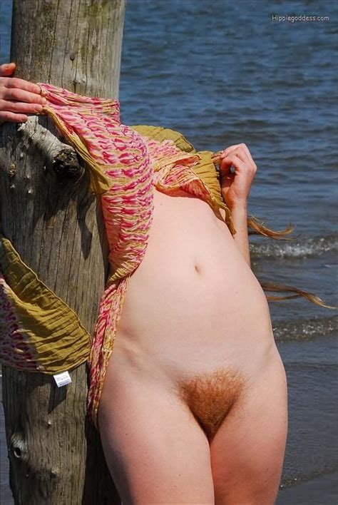 Fullbush Redhead Bares Hairy Armpits At Nude Beach Porn Pictures Xxx Photos Sex Images