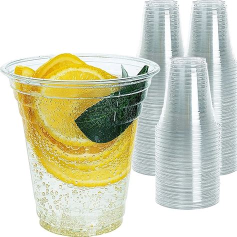 Disposable Plastic PET Bubble Tea Cups Boba Tea Ice Coffee Smoothie