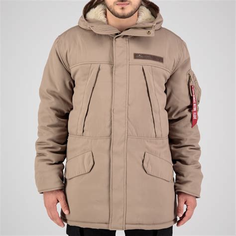 Alpha Industries Winter Parka N3B Expedition taupebraun Herren online ...