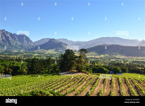 Franschhoek mountains hi-res stock photography and images - Alamy