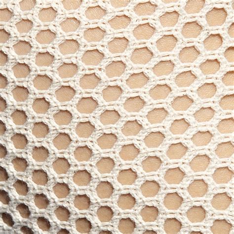 Es Collection Raw Crochet Bikini Briefs Beige Inderwear