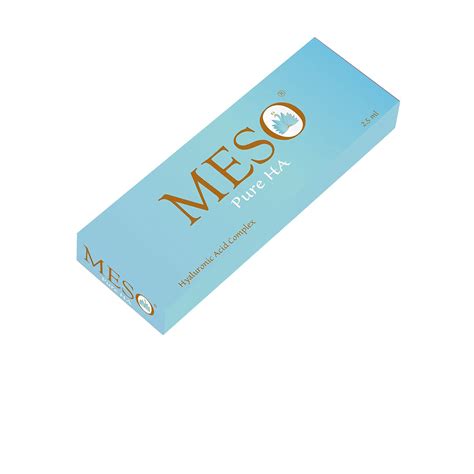 Buy Meso Pure Ha Hyaluronic For Intensive Moisture Mg Ml