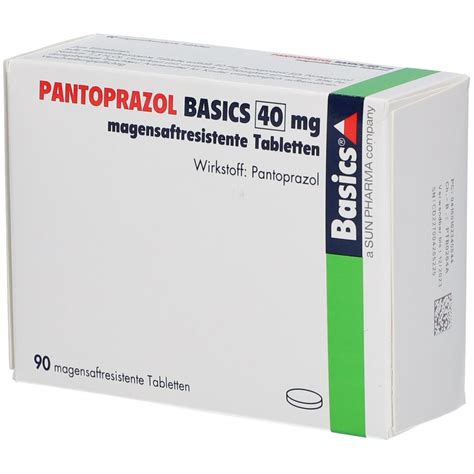 Pantoprazol Basics 40 Mg 90 St Shop