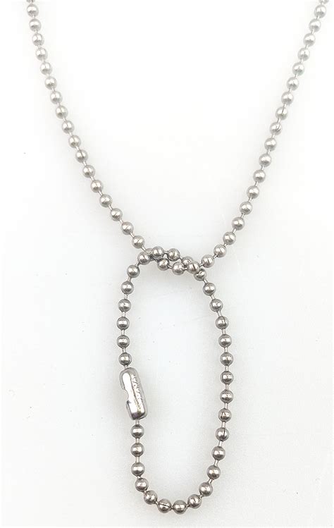 Цепочки для жетонов Dog tag комплект silver США, купить в Интернет ...