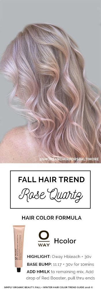 Ultimate 2016 Fall Winter Hair Color Trends Guide Simply Organics