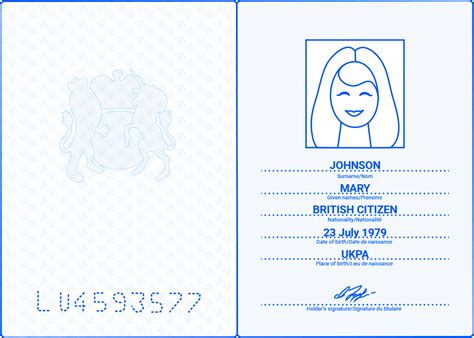 Паспорт рисунок (47 фото)