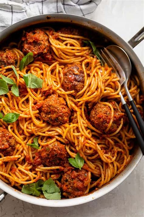 Spaghetti Meatball Recipe Madinotes