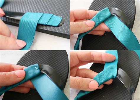 Diy Ribbon Bow Flip Flops Woo Jr Kids Activities Childrens
