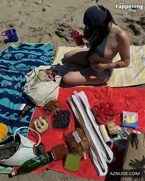 Noah Cyrus Sexy Shows Off Her Sizzling Bikini Body At Malibu Beach Aznude