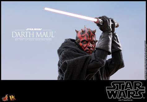 Hot Toys DX 星際大戰首部曲威脅潛伏達斯魔 Darth Maul 比例人偶作品