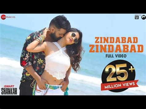 Zindabad Zindabad Song Ram Nabha Natesh Ismart Shankar Telugu Full