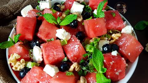 Have You Tried This Salad With Watermelon And Feta Recipe Here