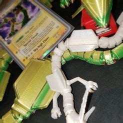 Impresi N D Rayquaza Articulado Drag N Pokemon Flexiblecults