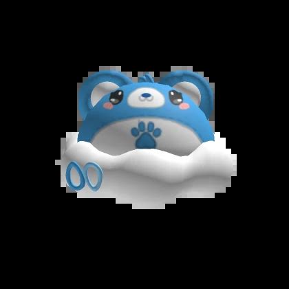 Cute Blue Kawaii Bear Hat Roblox Item Rolimon S