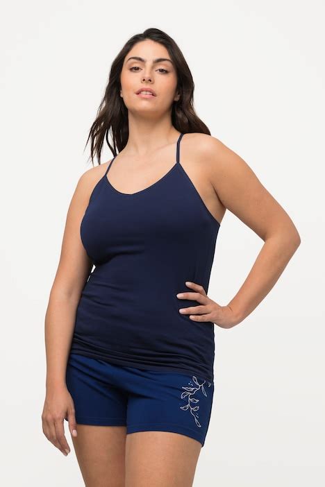 Maillot De Corps Avec Dentelle Dos Nageur Coupe Slim Et Col V Sous V Tements Lingerie