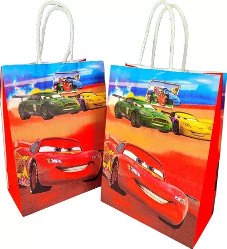 Bolsa Cumplea Os Cars Rayo Mcqueen Pack Unidades Cuotas Sin Inter S