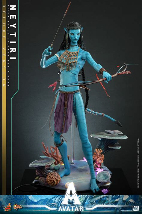 Avatar The Way Of Water Jake Sully And Neytiri Figures By Hot Toys