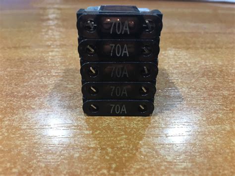 Auto Electrical Connectors Maxi Blade Fuse 70 Tan X 5