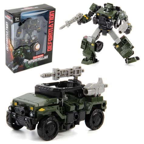 Трансформер робот-джип, Veld Co / Подвижные части тела / Съемное оружие ...