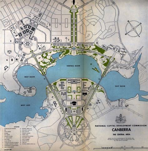 Canberra City Layout Urban Design Plan City Skylines Game