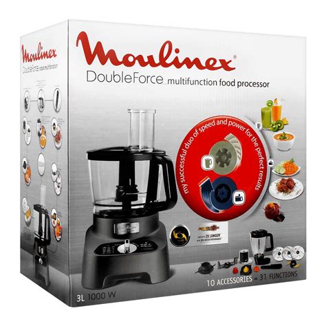 Buy Moulinex Double Force Multi Purpose Food Processor W Fp E