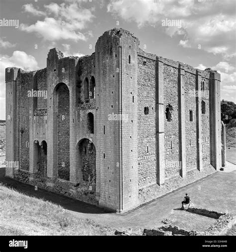 Castle Rising Norfolk Stock Photo Alamy