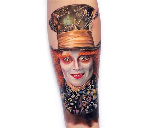 20+ Trippy Mad Hatter Tattoo Designs with Meanings and Ideas - Body Art ...