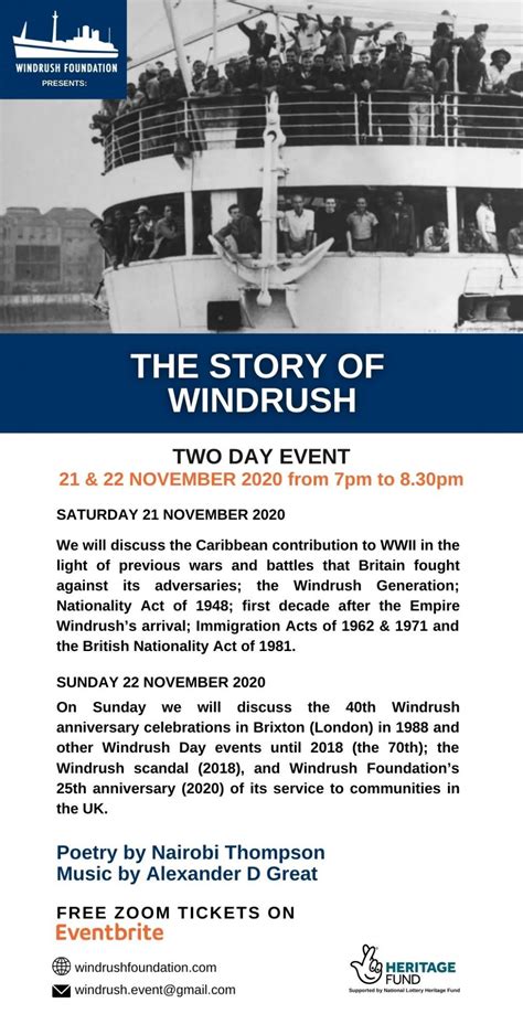 The Story Of Windrush Windrush Foundation