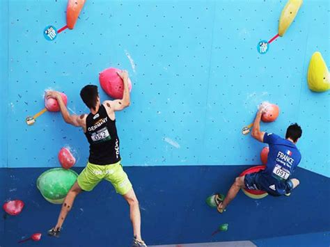 international climbing competition classification