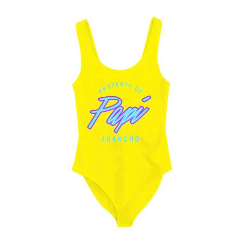 Papi Juancho Yellow Bodysuit – Maluma
